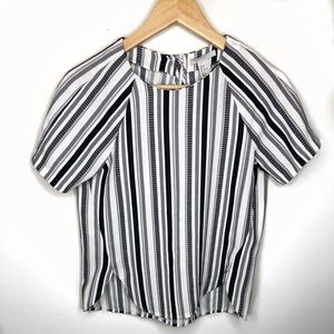 H&M Striped Blouse